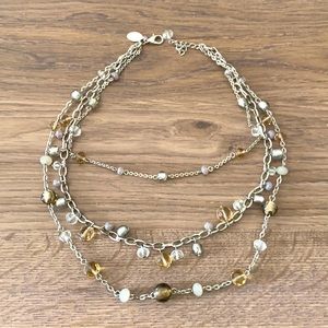 WHBM beaded necklace